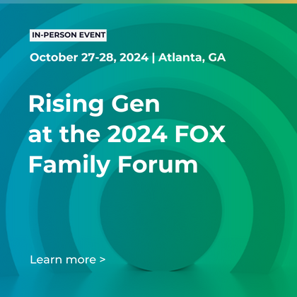 Rising Gen at the 2024 FOX Family Forum