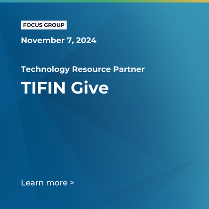 Technology Resource Partner Focus Group - TIFIN Give