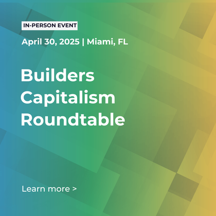 2025 FOX Builders Capitalism Roundtable