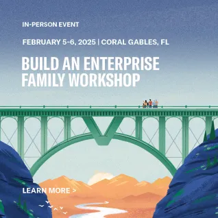 Build an Enterprise Family Workshop